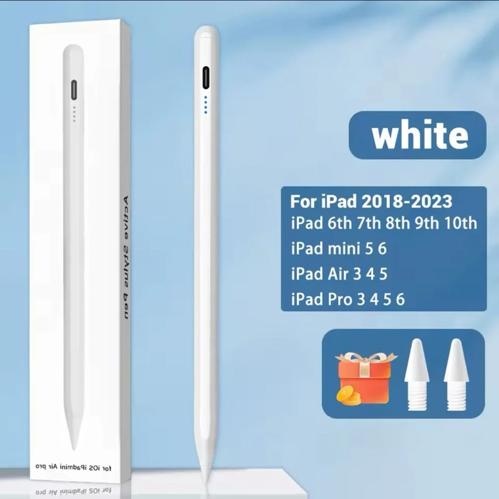 White Stylus Pen for iPad